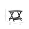 Flash Furniture Manchester 3-Pc Set w/2 Contemporary All-Weather HDPE Rocking Chairs and End Table, Gray LE-HMP-2002-2-T1620H-GY-GG - alternate 2